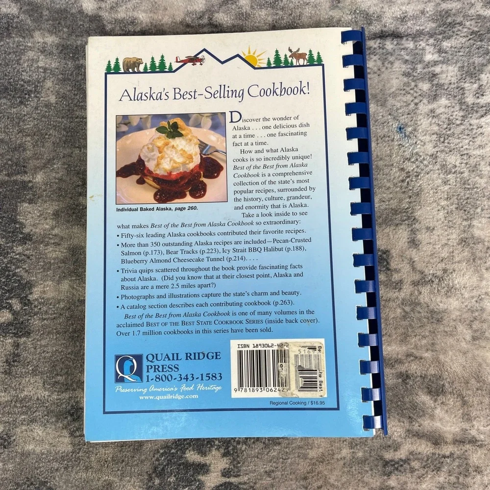 Best of the Best from Alaska's Favorite Cookbook Selected Recipe Spiral Bound